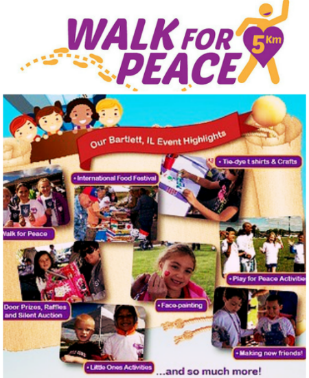 Save the Date for Walk for Peace!