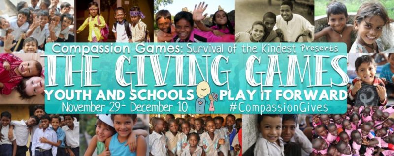 The Giving Games, presented by Compassion Games - November 29-December 10