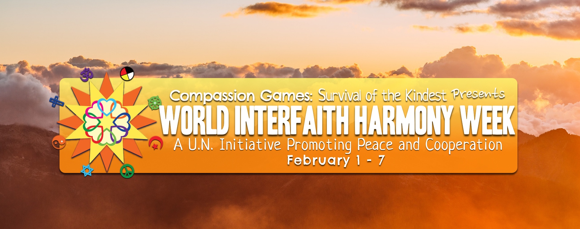 Compassion Games: World Interfaith Harmony Week - February 1-7