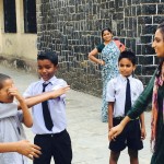 India - Archana and children