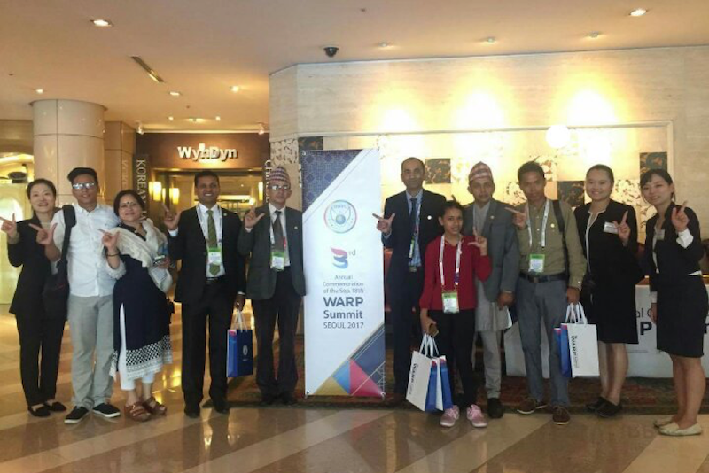 #PFPGlobalUnity: Birendra Poudel Honored at WARP Summit